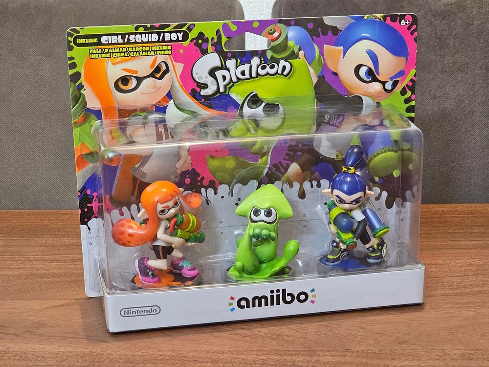Splatoon 1 - Inkling Trio-Pack Amiibos / Neu & OVP (Neu und ...