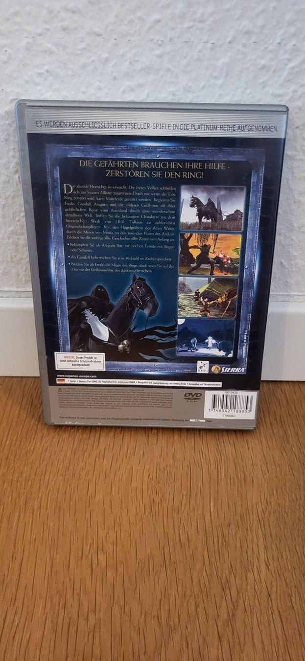 Sony Giochi: PS2 - Der Herr der Ringe Die Gefährten – Usato da Münsingen venduto da Heroism2010 1