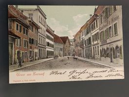 Alte PK / Gruss aus Zurzach AG Gasthaus zur Krone - 1905