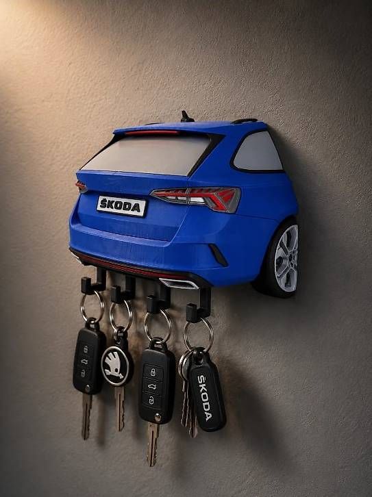 Porte-clés: Skoda Octavia RS Combi Schlüsselhalter – Neuf (Voir description) à Niederweningen par Wellington3D 1