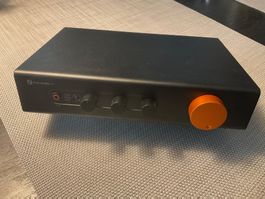 Kleiner Vorverstärker Fosi Audio ZP3 mit Fernbedienung