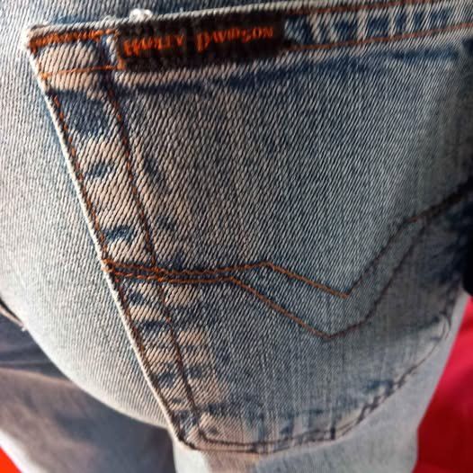 Jeans: Harley-Davidson Damen-Jeans Grösse 38/74 – Usato da Hochwald venduto da motowear-secondhand 3