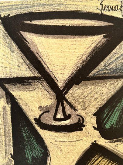 Grafica & Litografie: Bernard Buffet - Stillleben - Original-Lithographie Vintage – Nuovo (secondo la descrizione) da Ponte Tresa venduto da 11GalleriaAlterEgo11 6