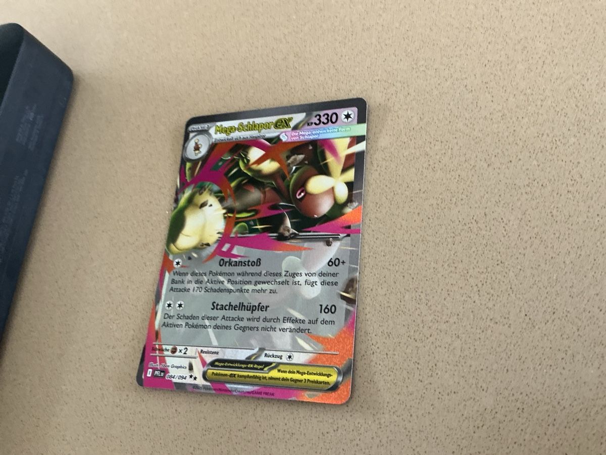Pokémon Sammelbilder & Trading cards: Mega-Schlapor Ex – Gebraucht aus Villmergen von Bullenberg 1