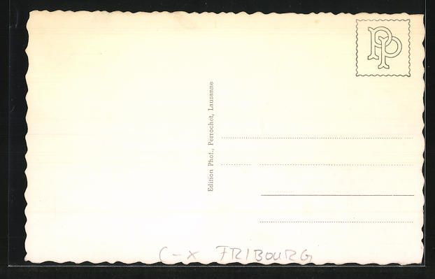 Cartoline postali: Fribourg, Pélerinage de N. D. de Bourgu – Usato da Berlin venduto da bartko-reher 1