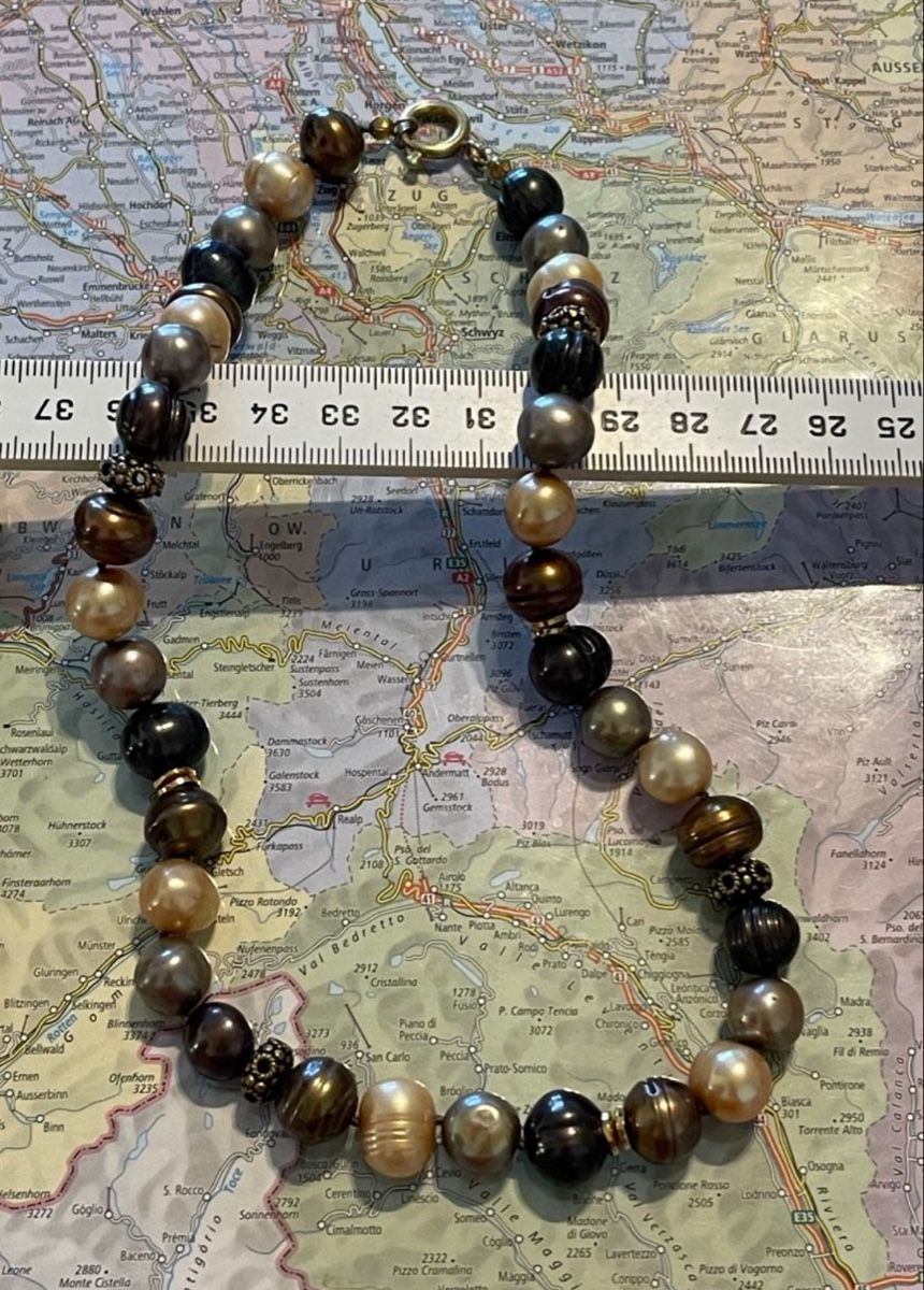Ketten: Collier vintage perles véritables /fermoir 925 – Neu (gemäss Beschreibung) aus Kloten von Vermicelles 5
