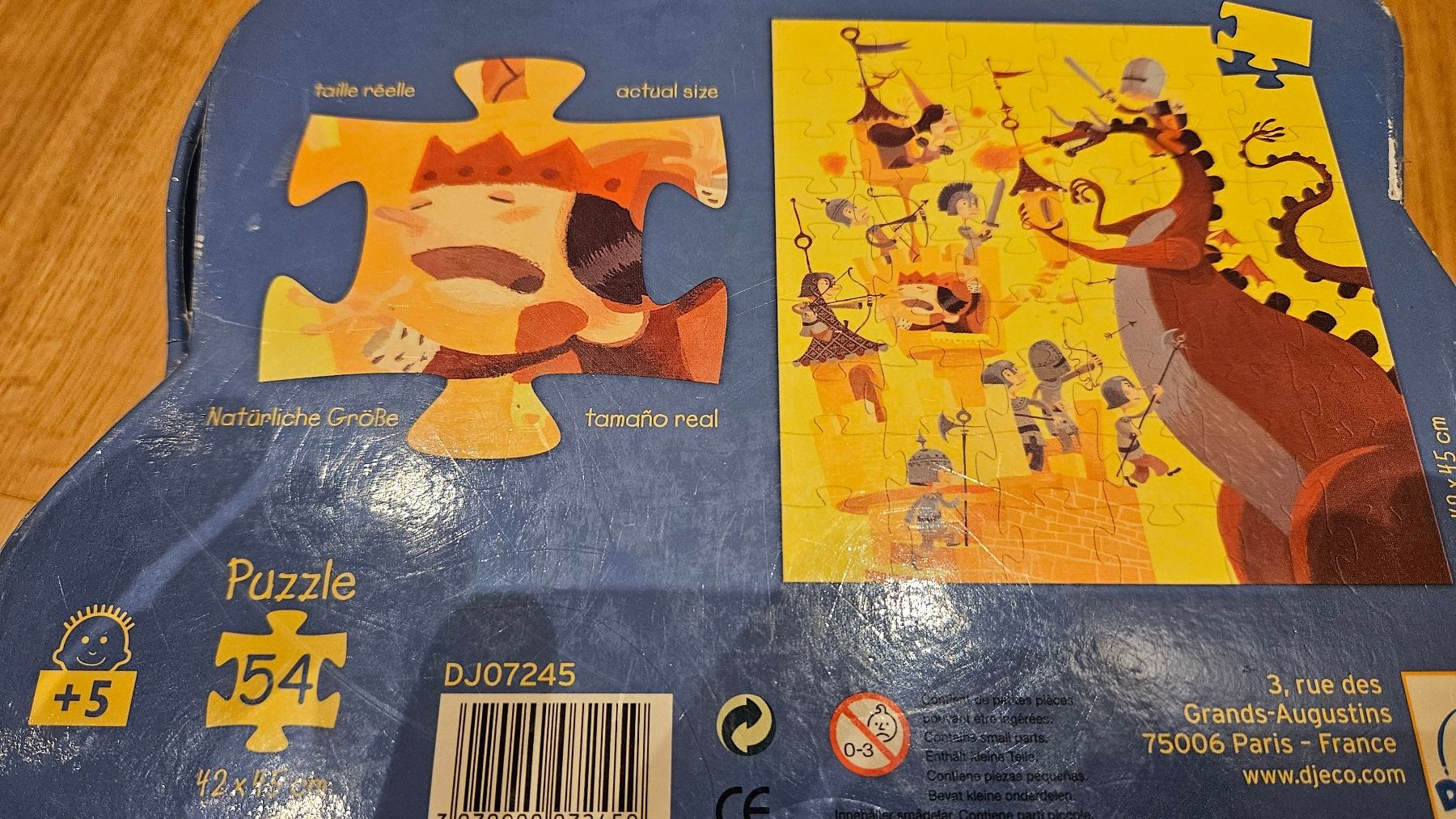 Djeco Puzzles: Djeko Puzzle 54  Burg Rittern Drache – Gebraucht aus Gossau SG von dolores_x 4