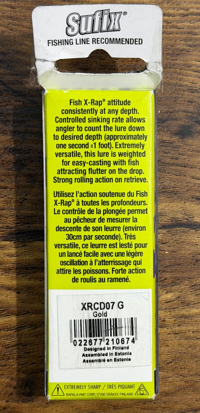 Rapala Köder: Rapala X-Rap Countdown - 7 cm 10 gr #13 – Neu und originalverpackt aus Widnau von Fishingtackle_Oggy 1