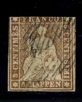 Strubel Nr. 22C RAUTE. gepüft+signiert (AL625)
