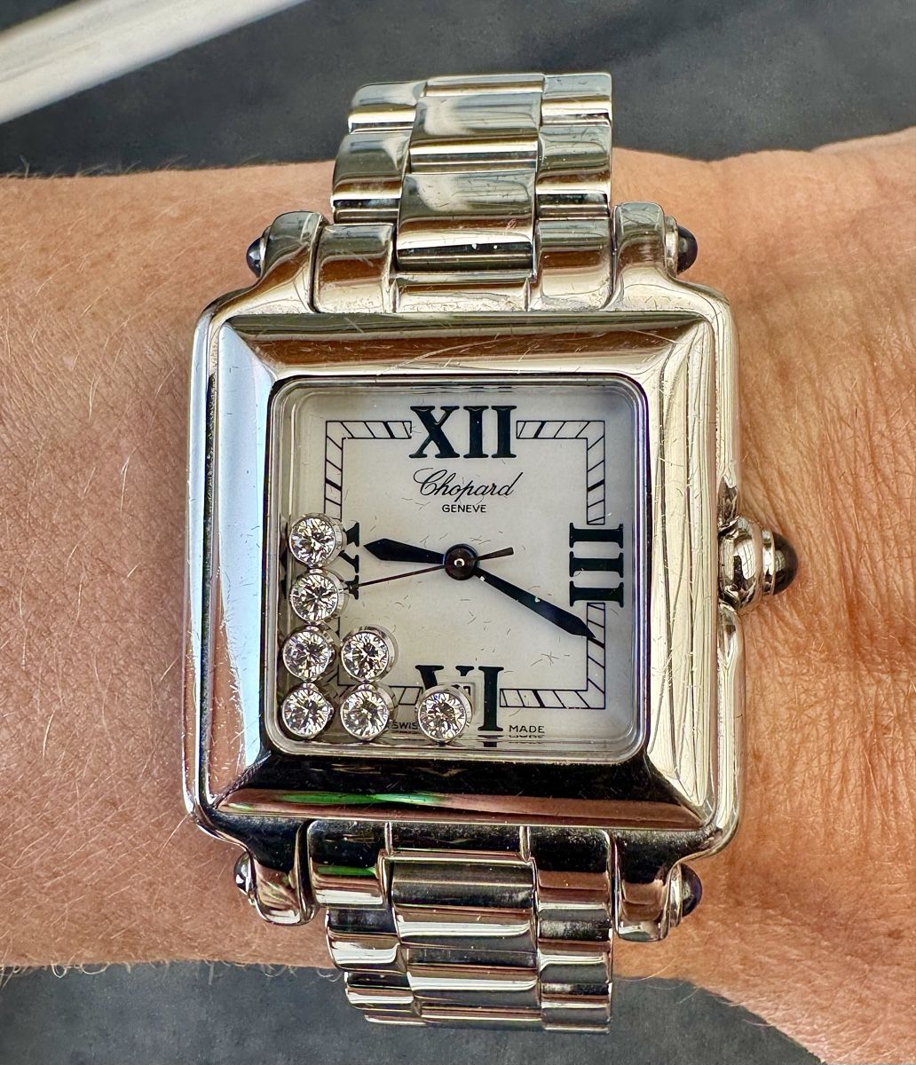 Chopard Orologi: Chopard Happy Sport Ref. 27/8325-23 | 7 Floating Diamonds |  – Usato da Birrwil venduto da wata90 6