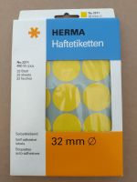 HERMA Etiketten, Klebepunkte d=32mm, 480 Stk., gelb