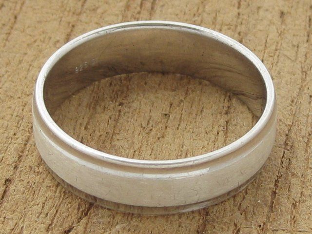 Anelli: Vintage Bandring Ring Silber 925 – Usato da Ermatingen venduto da Decovin 2