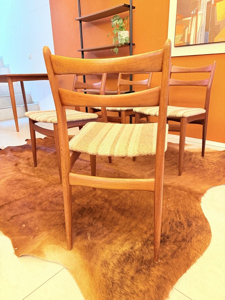Stühle: Vintage 4 Stück Teak Stühle – Gebraucht aus Grenchen von Nur_2540 3
