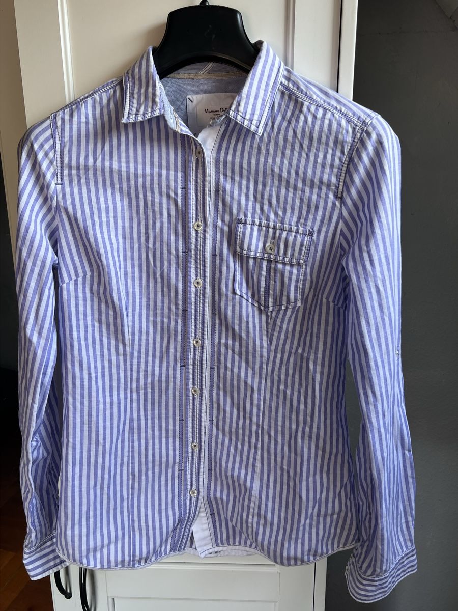 Massimo Dutti Camicette: Massimo Dutti Hemd gestreift Grösse 38/28 Bluse – Usato da Diegten venduto da 5shop7