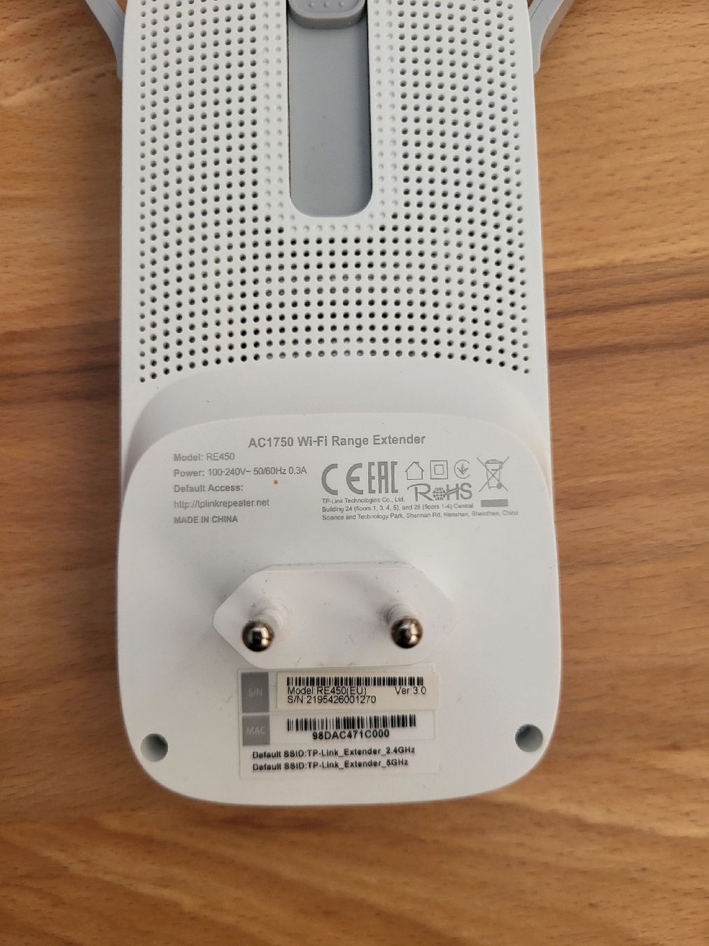 TP-Link WiFi: TP-Link AC1750 WLAN Repeater RE400 – Usato da Oberdiessbach venduto da Ruby_C 2
