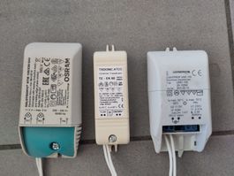 15x Halogen Trafo – Osram HTM 70, Leuchtenberger, Tridonic