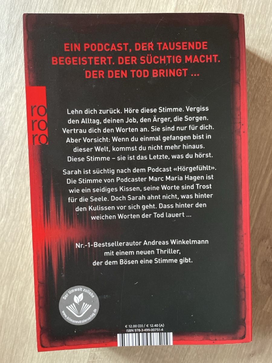 Bücher: Das letzte was du hörst – Gebraucht aus Grünenmatt von Smiley1986 1