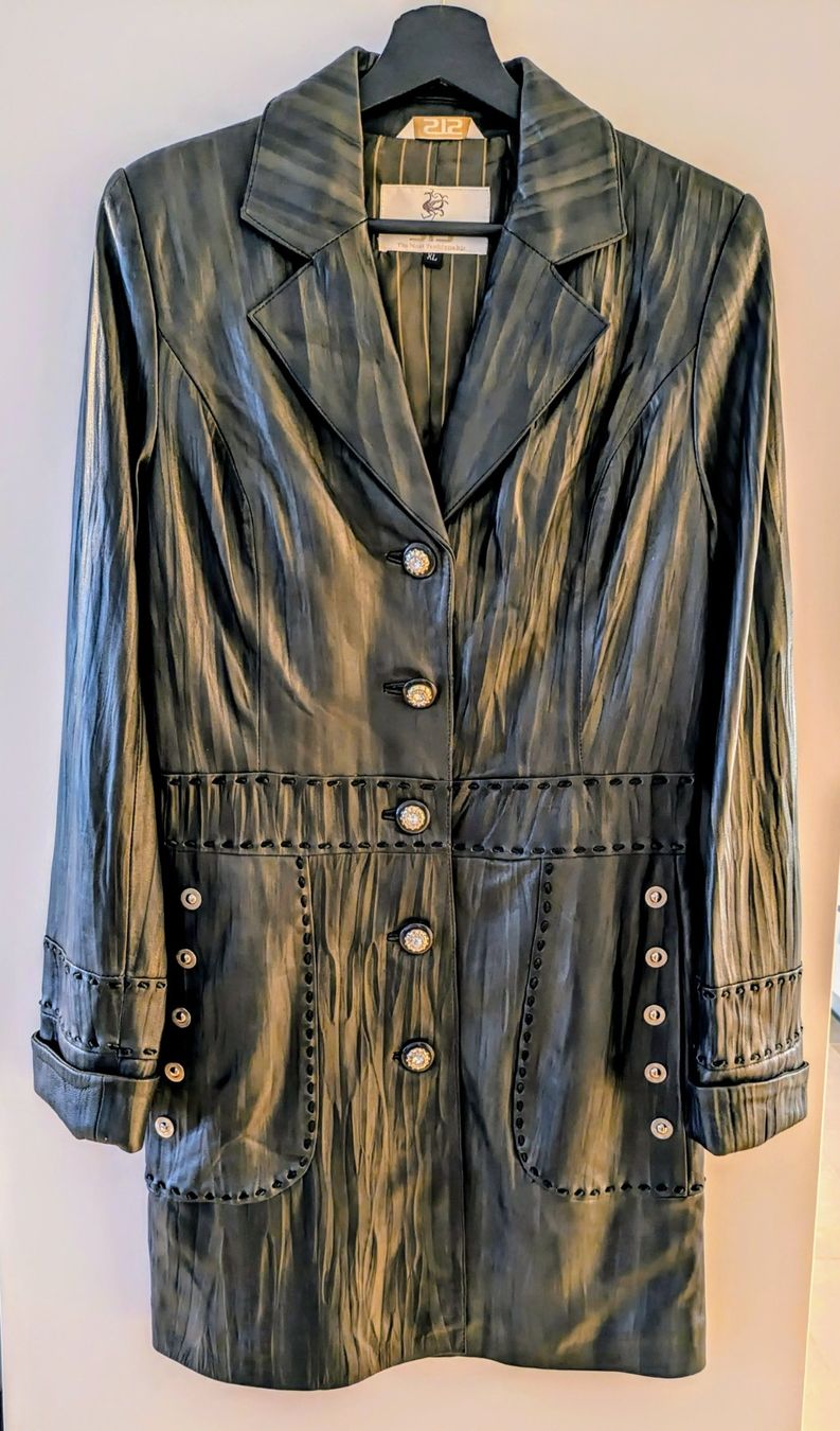 Cappotti: Leder Mantel Gr. S Neu – Nuovo (secondo la descrizione) da Benken SG venduto da olga81