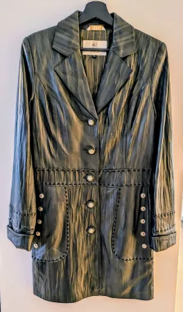Leder Mantel Gr. S Neu!!