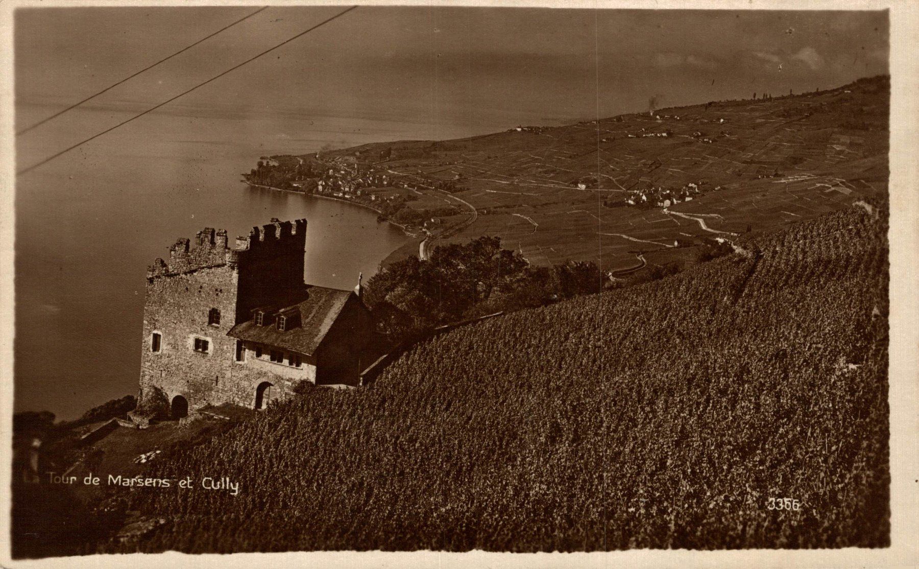 Cartoline postali: Tour de Marsens et Cully – Usato da Bronschhofen venduto da Astore