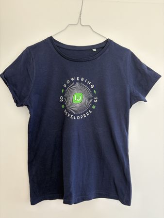 T-Shirt B&C Collection dark blue size M