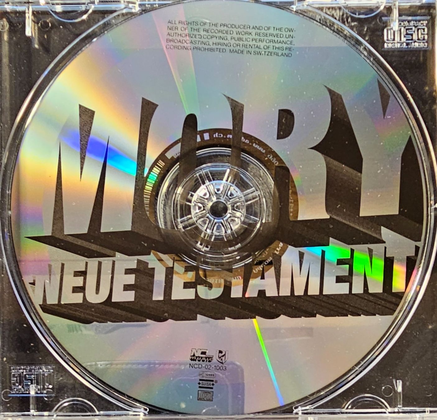 CD: Mory ‎– sNeue Testament – Usato da Wahlen b. Laufen venduto da Cg10 1