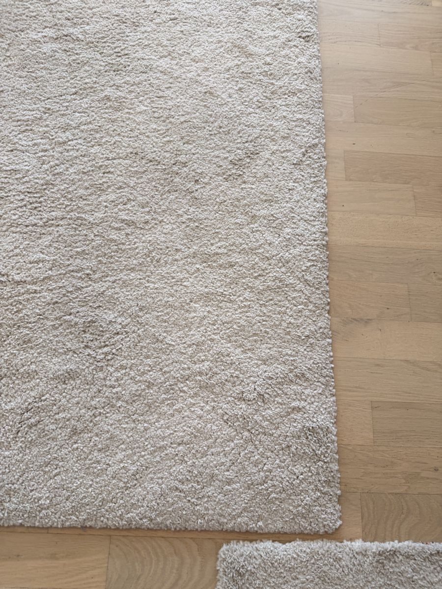 IKEA Teppich Beige 200 × 300 cm – moderner Hochflor-Teppich (Gebraucht) in Effretikon für CHF 80 – nur Abholung auf Ricardo kaufen