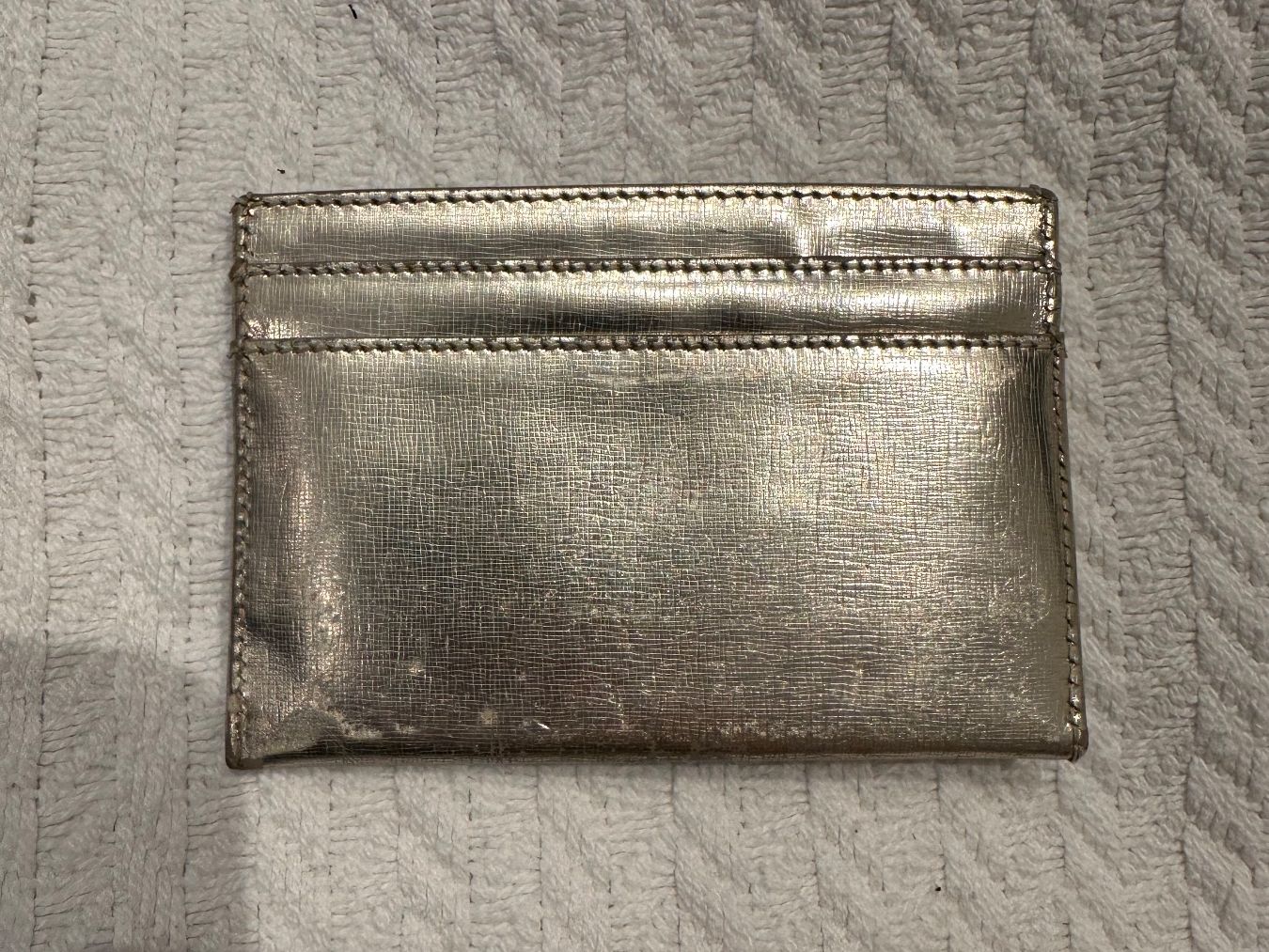 Chanel Portamonete: Chanel Cardholder Gold - Nr. 1203 – Usato da Hittnau venduto da LuxAndMore 1