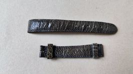 Bracelet de montre TISSOT en cuir gris 18 mm – classique