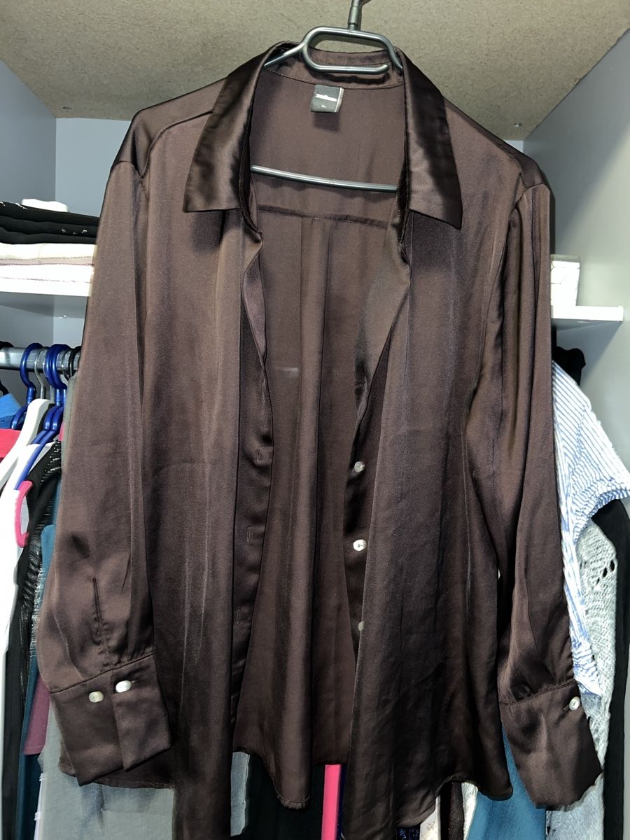 Camicette: Bluse Braun Grösse L – Usato da Oberentfelden venduto da Dianaaaaaa