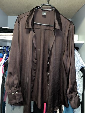 Bluse Braun Grösse L