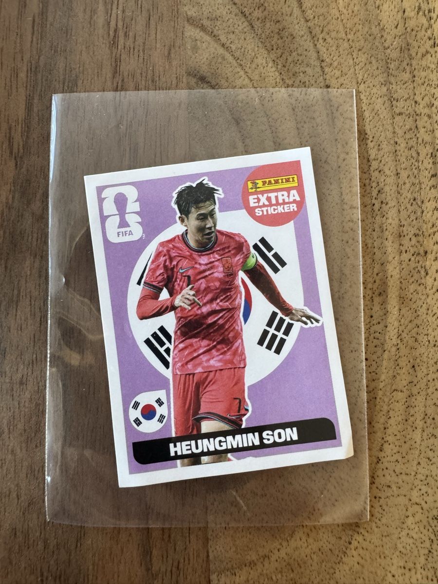 Panini Carte collezionabili: Panini Extra Sticker - Heungmin Son – Nuovo (secondo la descrizione) da Diegten venduto da MWeise