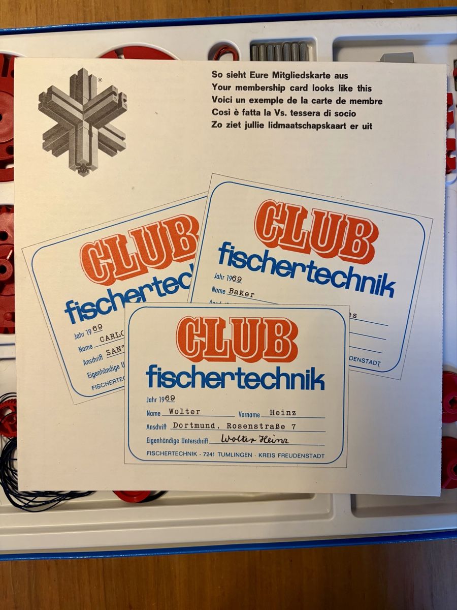 Fischer Kit di costruzioni: Fischertechnik Grundkasten 200 – Usato da Basel venduto da Konix 5