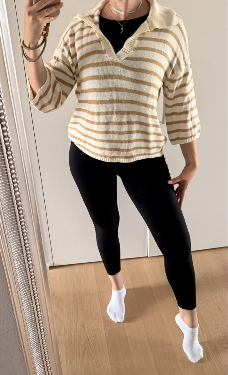 Rich & Royal Maglioni & Felpe: Rich & Royal Pullover gestreift beige weiss Gr S Pulli  – Usato da Staad SG venduto da Chirrari 1