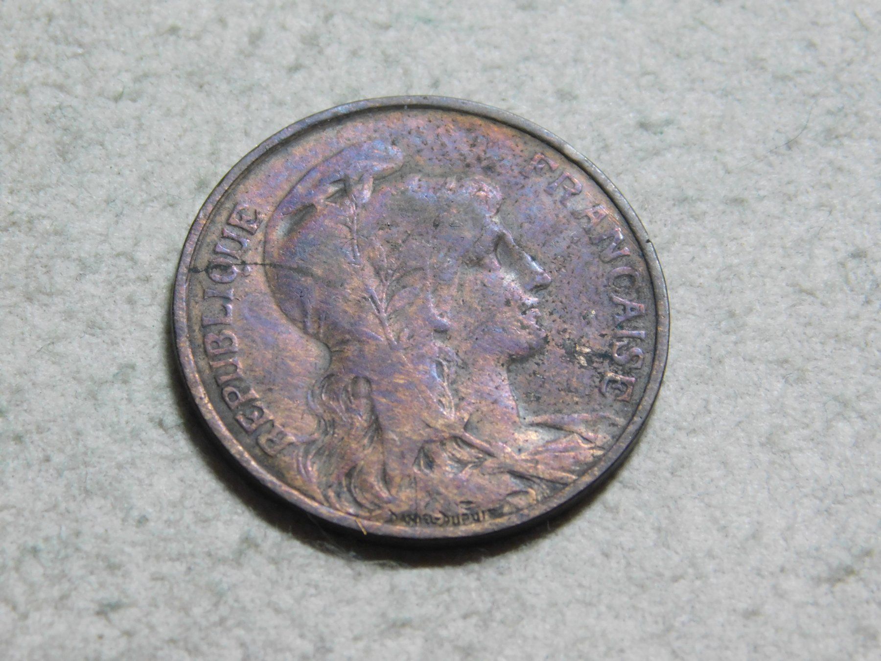 Tutti le monete: 5 Centimes 1905, Frankreich, sehr schön – Nuovo (secondo la descrizione) da Solothurn venduto da Mi-cardo 1