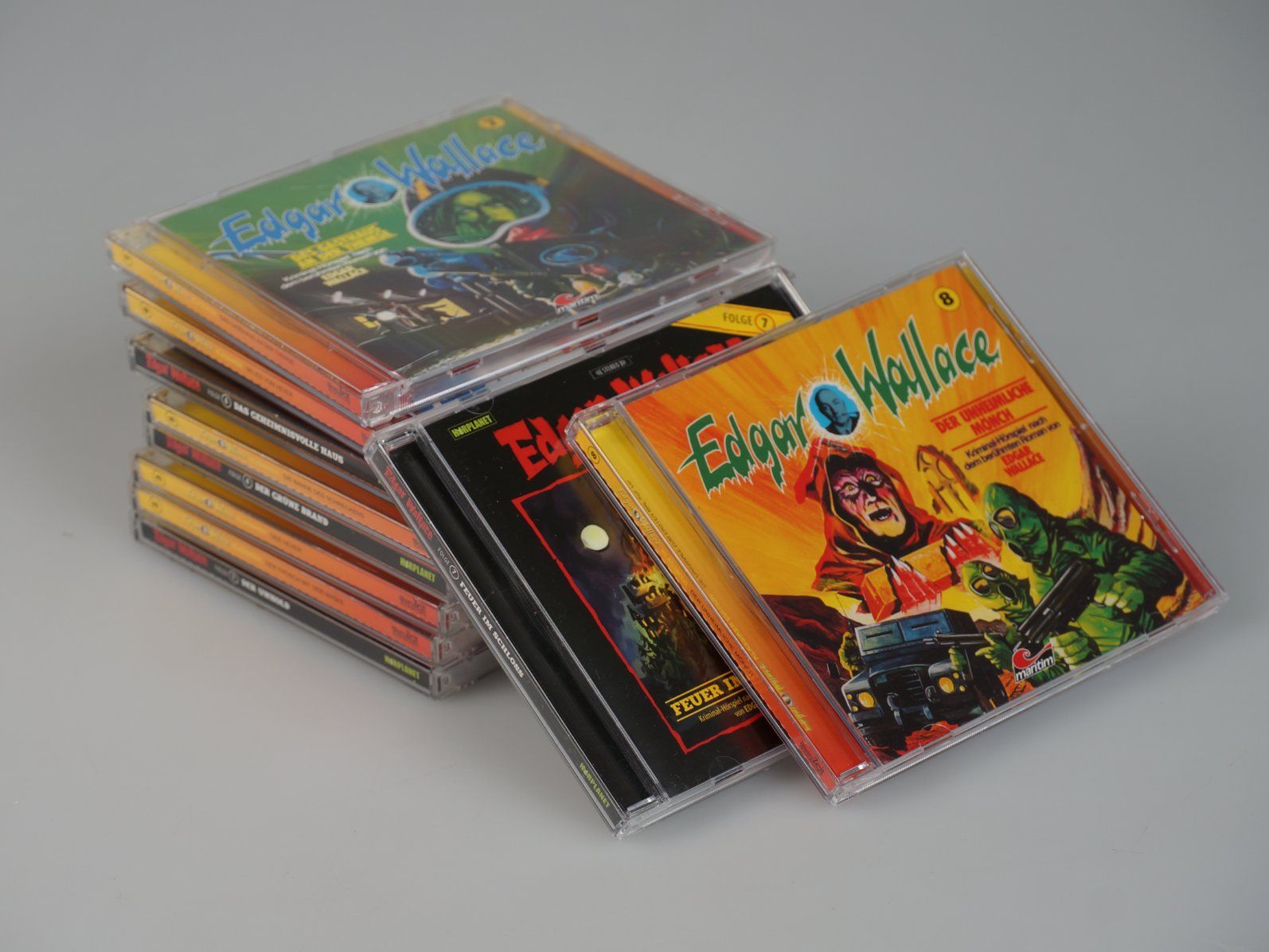 CDs: Edgar Wallace Maritim & Hörplanet CD Hörspiel Sets – Gebraucht aus Rüti ZH von Restwert_Rueti_ZH