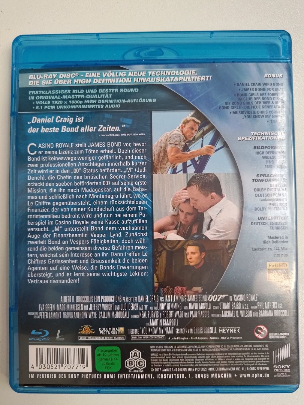Tutti i DVDs: James Bond Casino Royale – Usato da Liestal venduto da Kratzilla 2