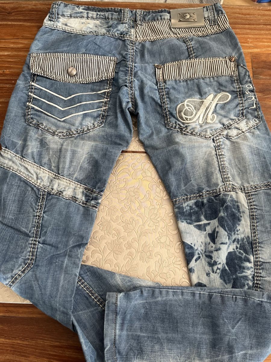 Jeans: Kosmo Lupo Jeans, Gr. 32, Used Look – Nuovo (secondo la descrizione) da Gurbrü venduto da Simiramis 1