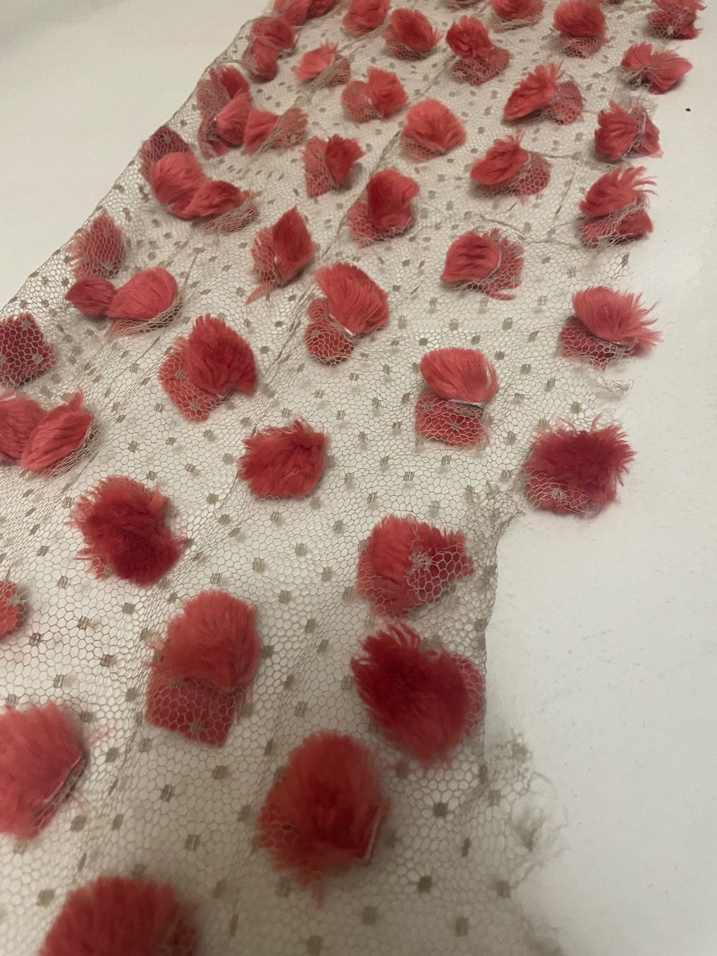 Foulard & Sciarpe: Schal - Sciarpa - Rot - L 120cm – Usato da Minusio venduto da Pink222 2