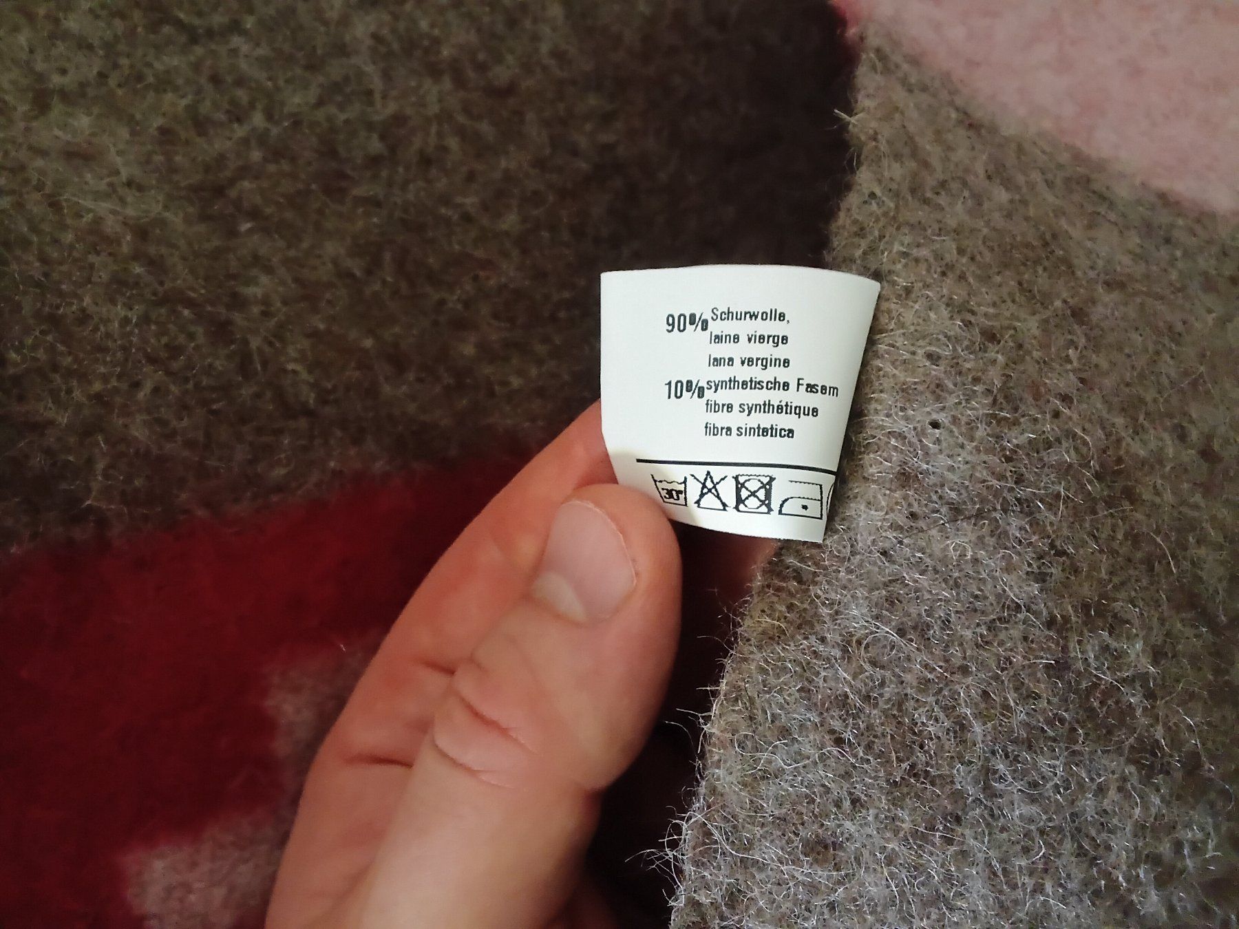 Coperte: Schurwolldecke von Eskimo mit 90 % Schurwolle – Usato da Riniken venduto da Kandergrund86 5