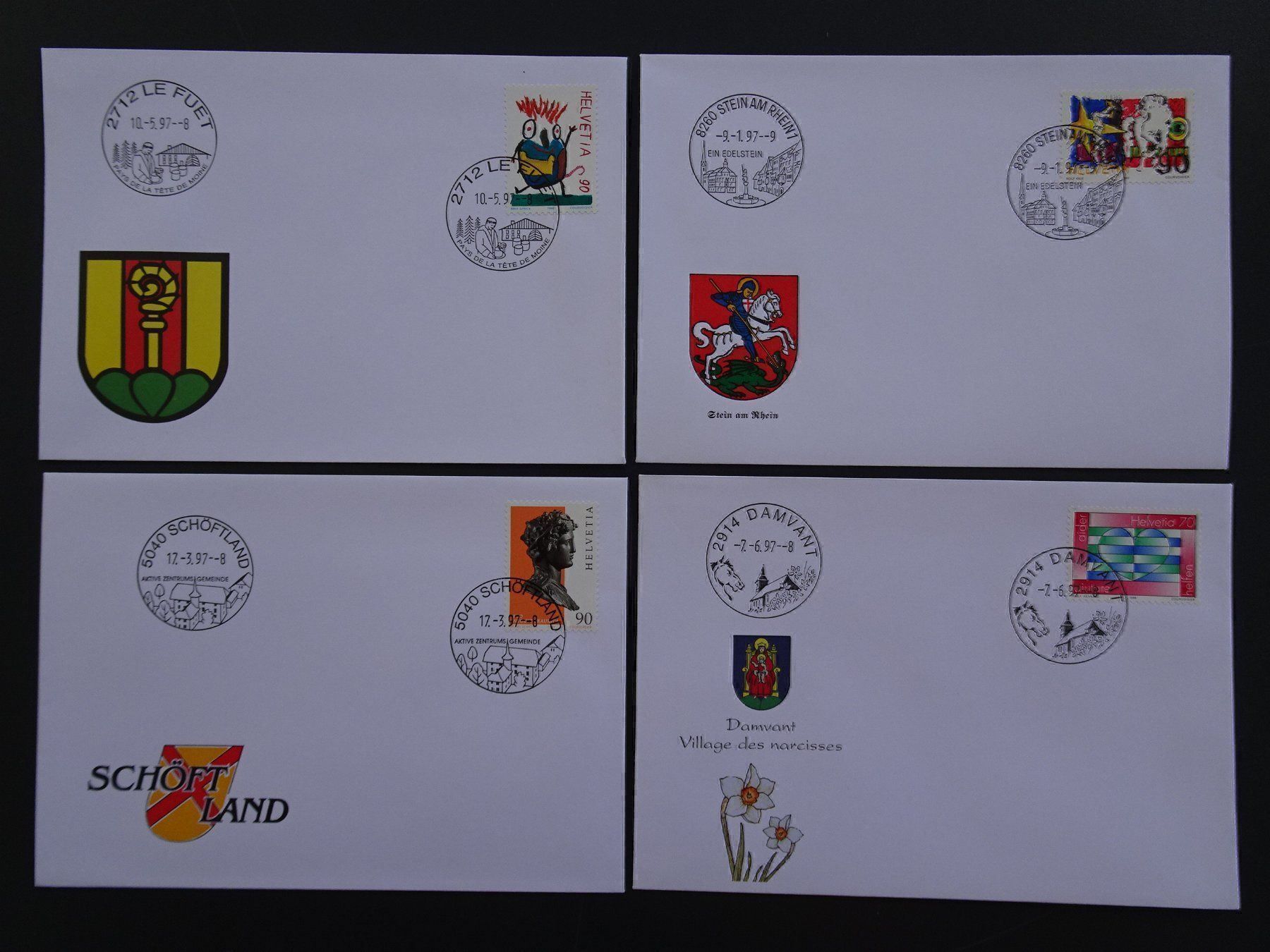 Alle Briefmarken: 1997 – Neu (gemäss Beschreibung) aus Aadorf von Chnorli-Furz