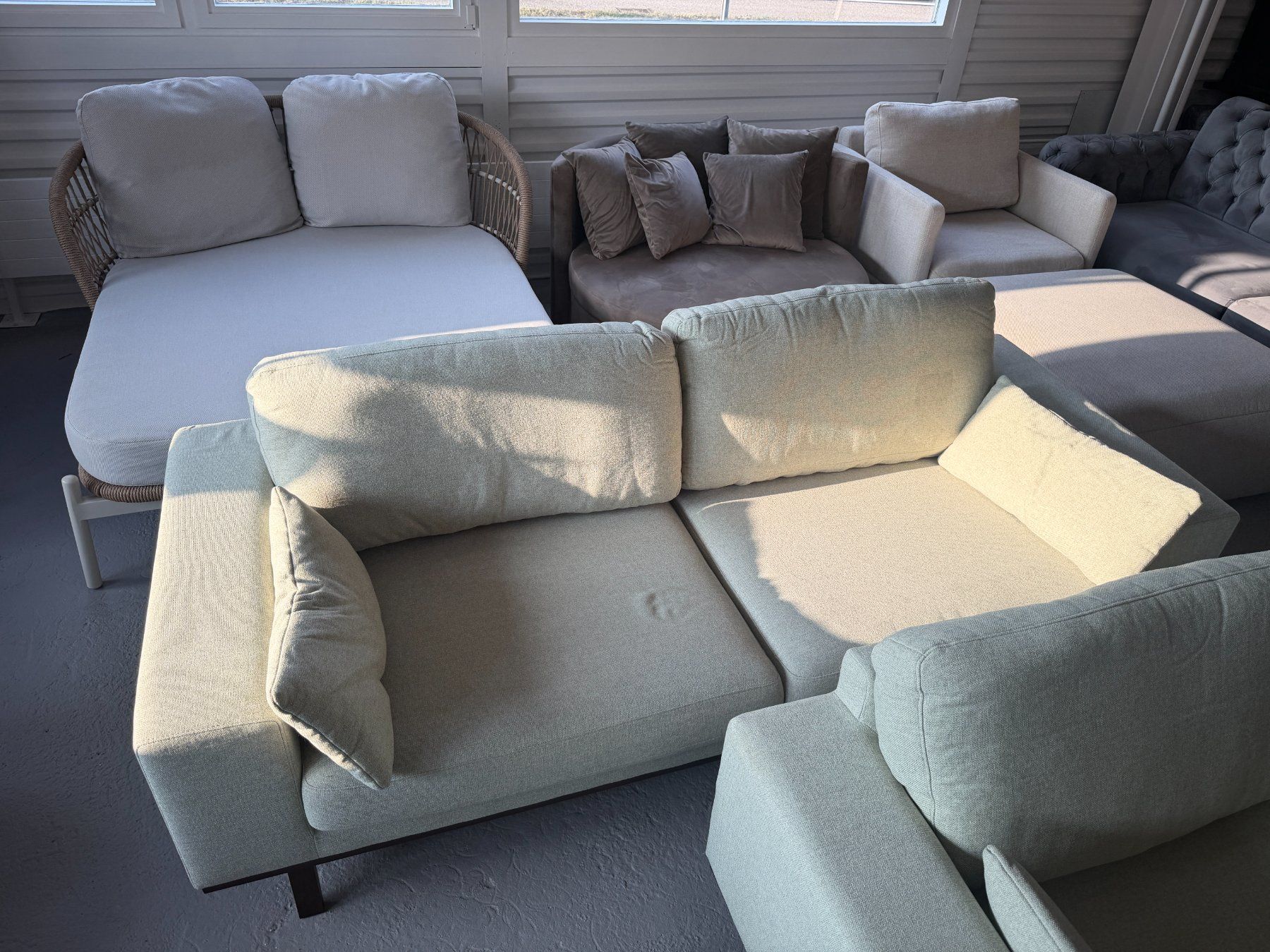 Micasa Divani: Sofalandschaft "Moritz" von Micasa 2.5er + 3er Sofa – Usato da Pfäffikon SZ venduto da xevo_Networks 3