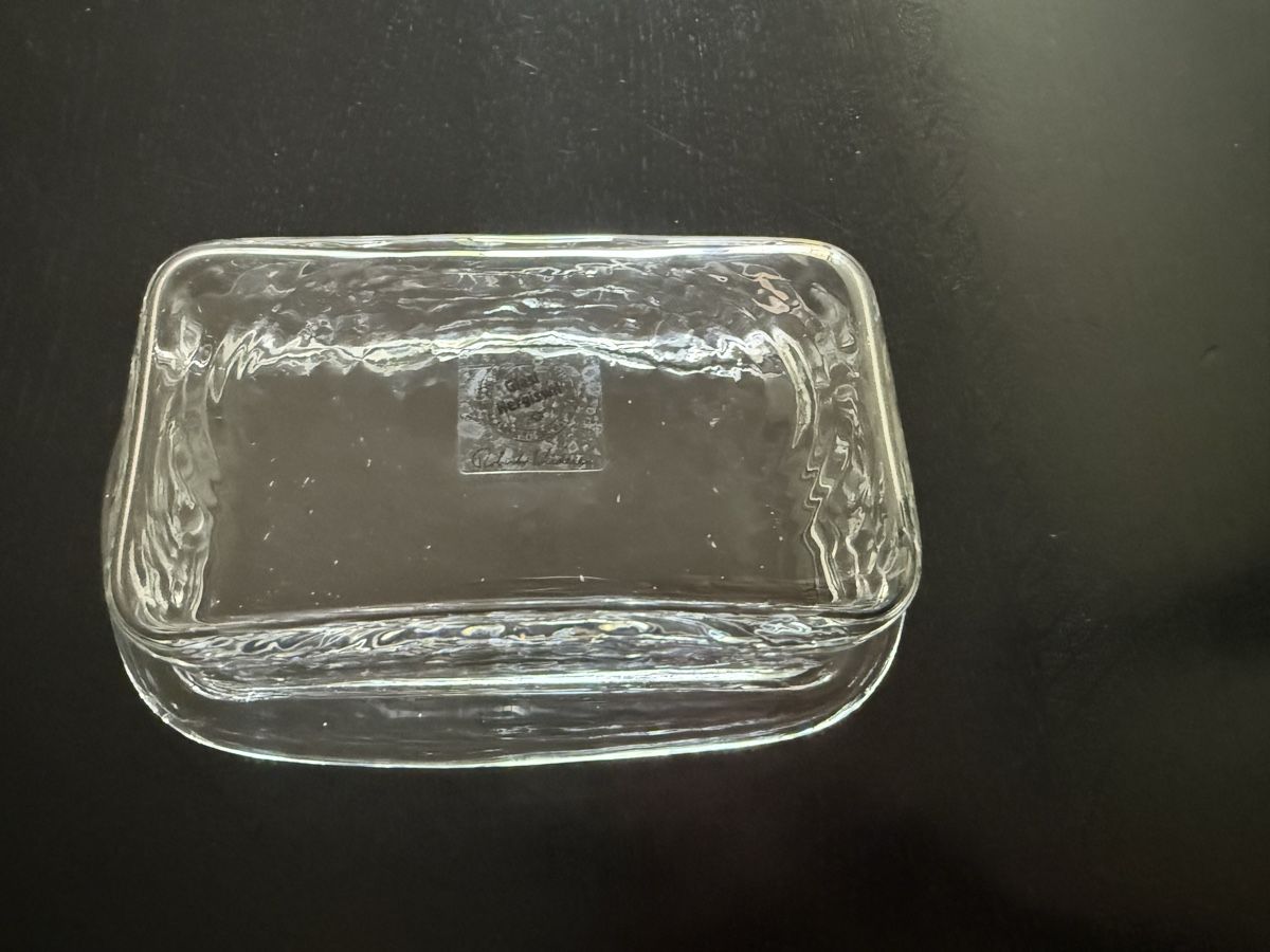 Glasi Hergiswil Sonstiges Geschirr: Glasi Hergiswil Butterdose neu – Neu (gemäss Beschreibung) aus Rüti ZH von Dauli 1