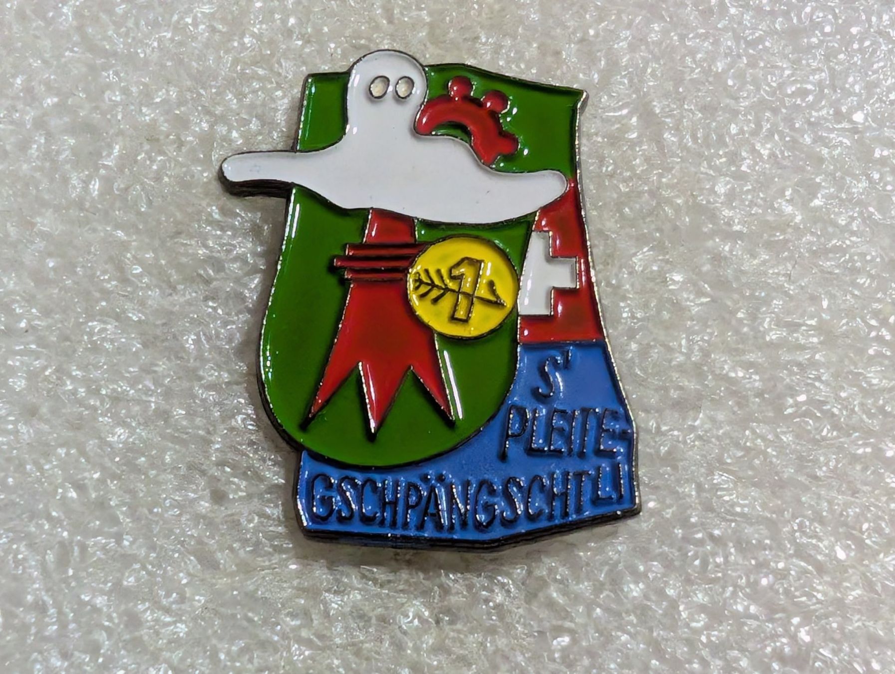 Placchette & Badge: Ansteckpin 216: – Usato da Oppligen venduto da Pin-Fall-Shop