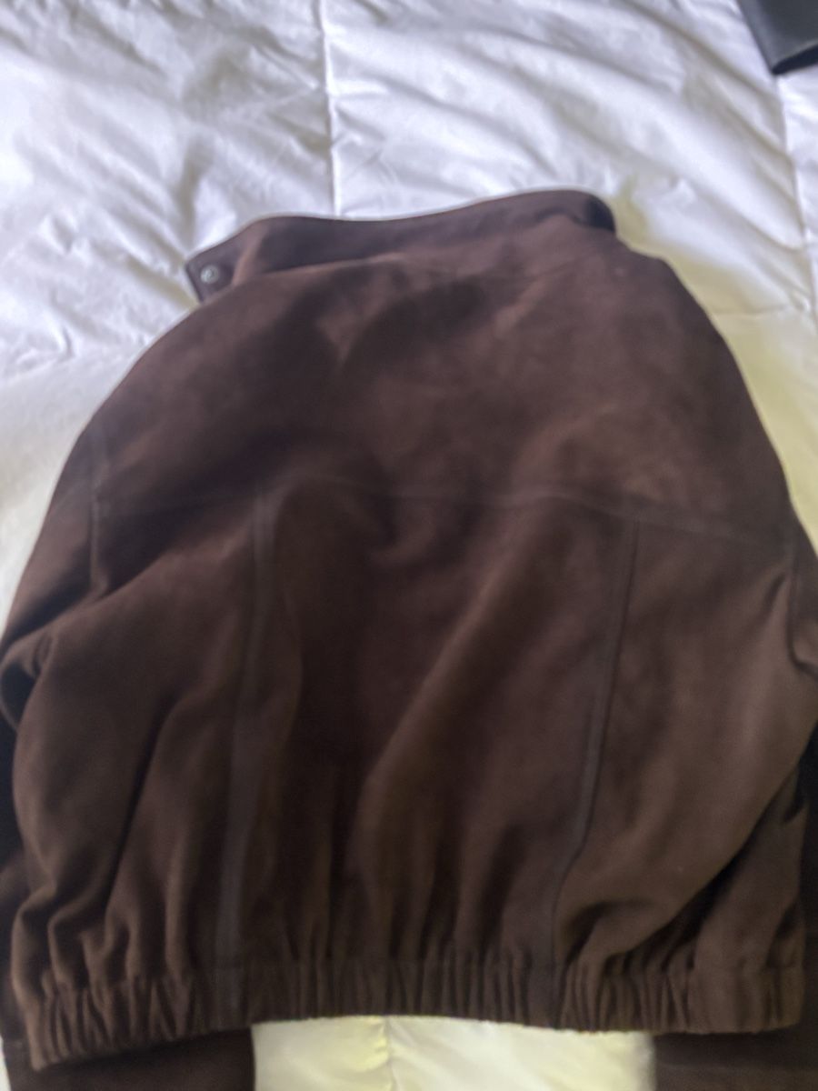 Massimo Dutti Vestes: Massimo Dutti Suede Jacket Brown – D'occasion à Zürich par Summy97 3