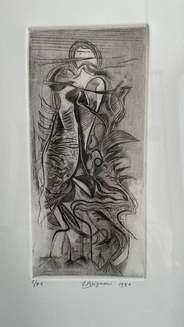 Arts picturaux & lithographies: Serge Brignoni Lithographie – D'occasion à Péry par Beatrice_Schumacher