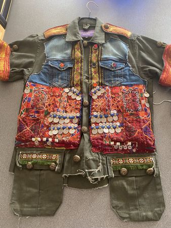 Dassios Jacke Unikat XS handverziert Made in Greece