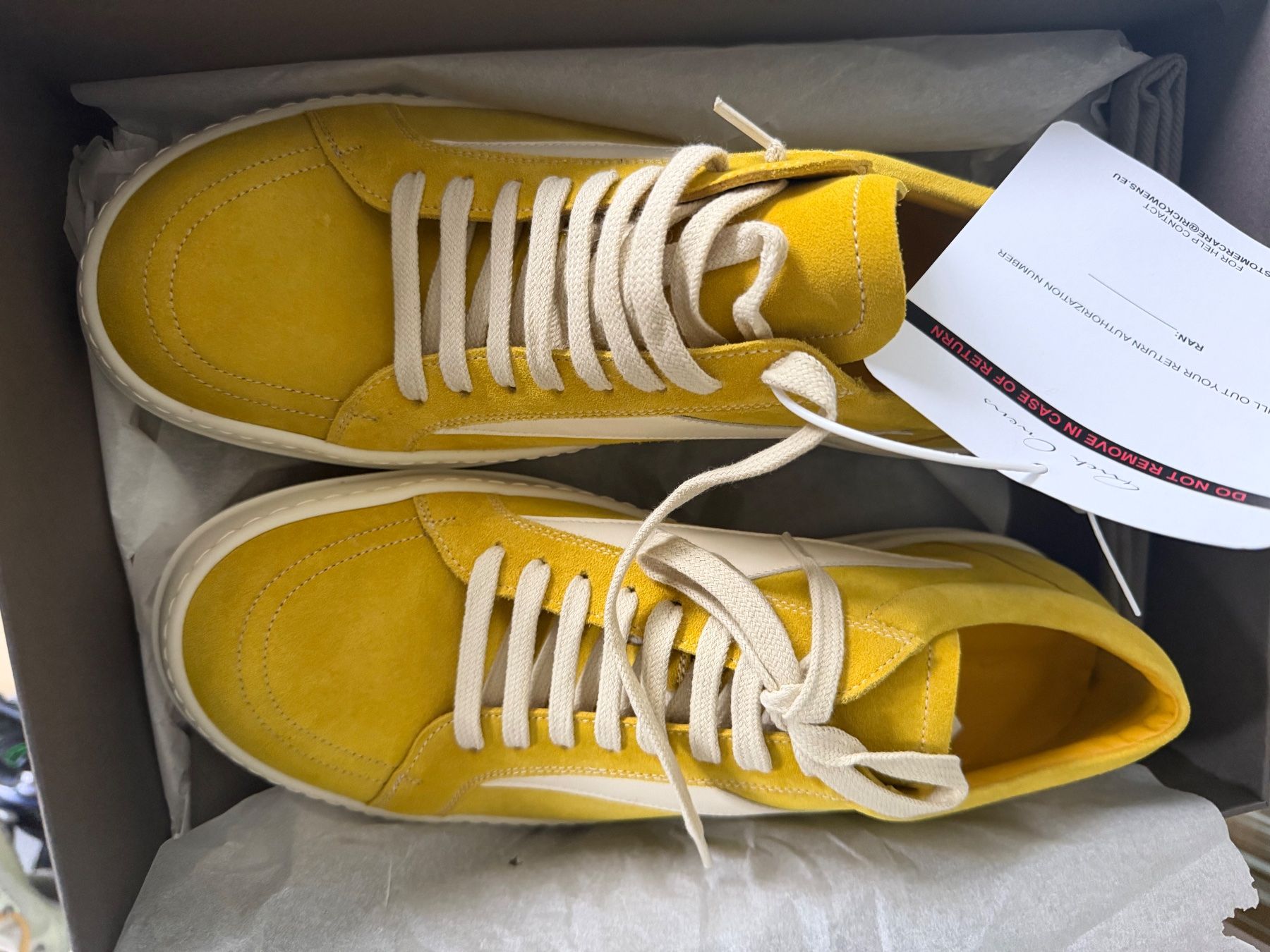 Rick Owens Scarpe da uomo: Rick Ownes Vans 45 – Nuovo e nell'imballaggio originale da Zürich venduto da charlex 1