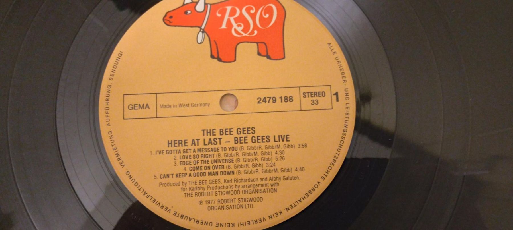 Dischi in vinile: Bee Gees "Spirits Having Flown" – Usato da Würenlos venduto da Esmeralda74 4
