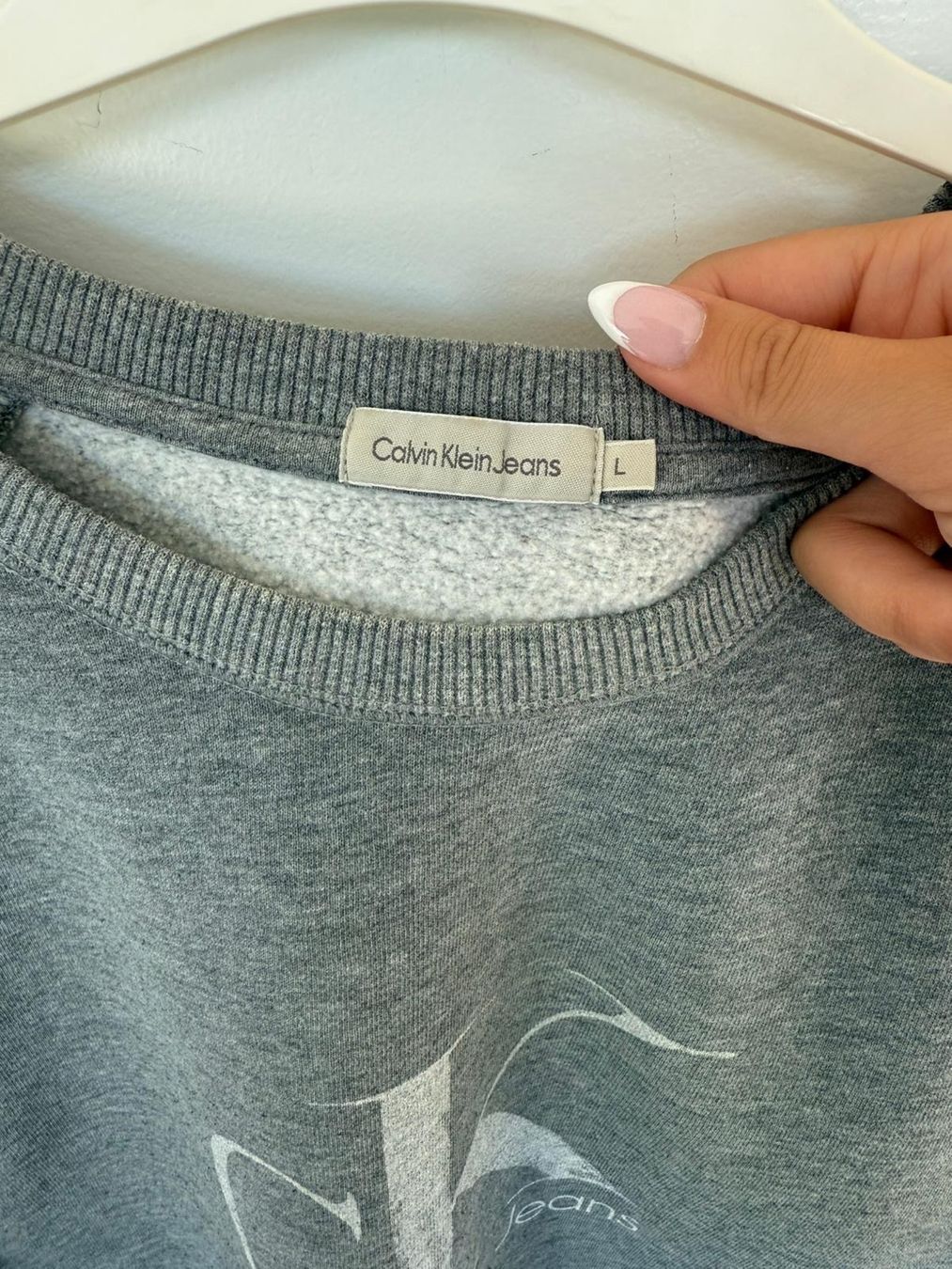 Maglioni & Felpe: Calvin Klein -  Pullover Grau, Gr. L – Usato da Bürglen TG venduto da has_dh7n 2